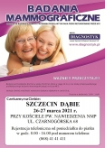 Badania mammograficzne dn. 26 - 27 marca