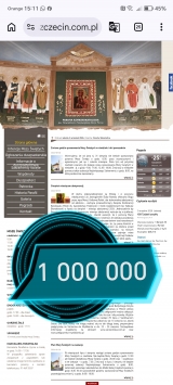 Ponad MILION odsłon naszej parafialnej strony internetowej :) Ponad MILION odsłon naszej parafialnej strony internetowej :)